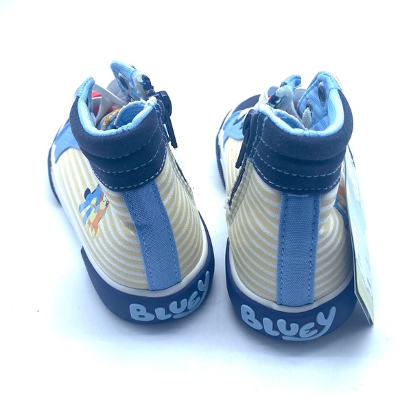 Bluey Toddler Boy High Top Sneakers size 9 - Picture 5 of 9